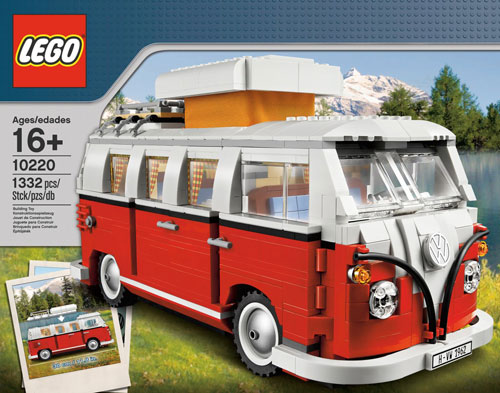 Buy 10220 Volkswagen T1 Camper Van from LEGO Shop Home