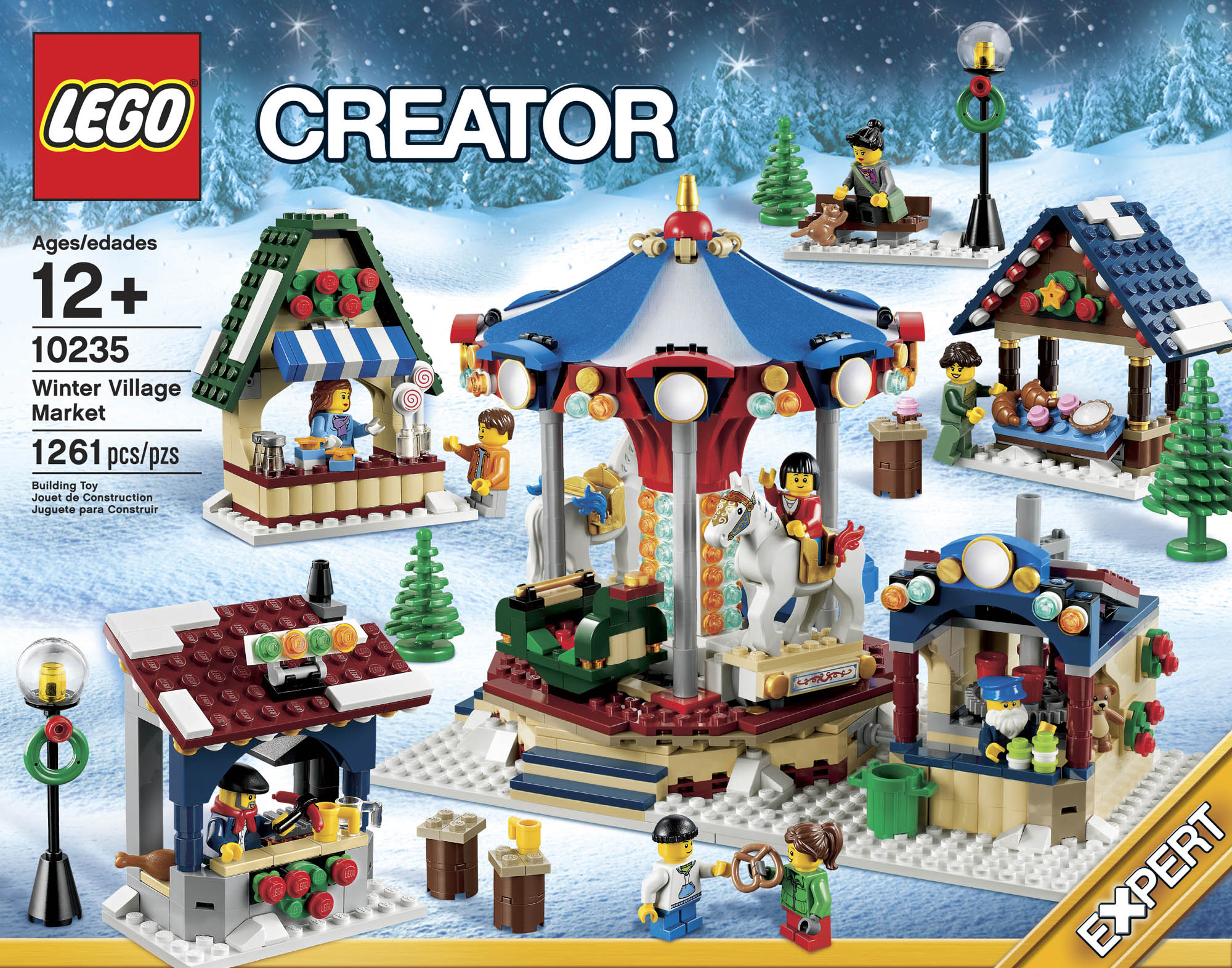 LEGO Reveals 10235 Winter Village Market