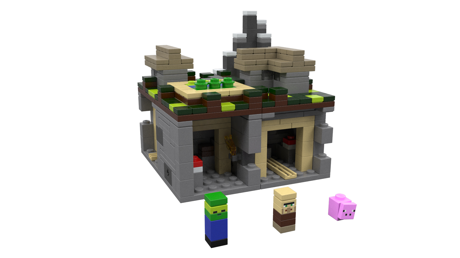 SDCC] LEGO Announces Minecraft Collection | LEGO CUUSOO News | From 