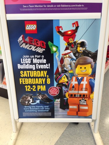 LEGO Movie Build Event