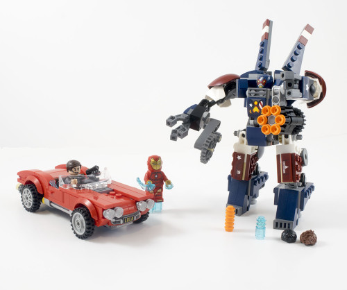 76077 Iron Man Detroit Steel Strikes Full Set
