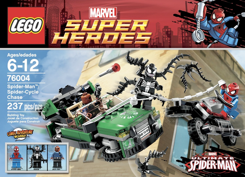 76004 Spider-Man: Spider-Cycle Chase