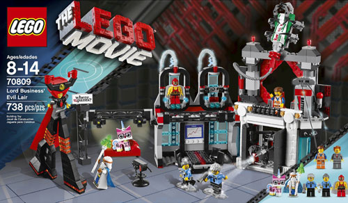 70809 Lord Business Evil Lair