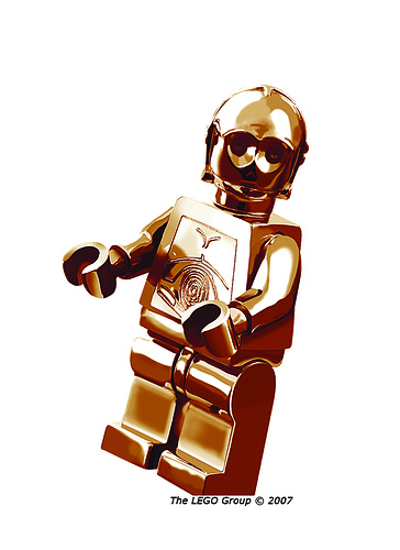 LEGO Exclusive at San Diego Comic Con: Bronze C-3PO - FBTB