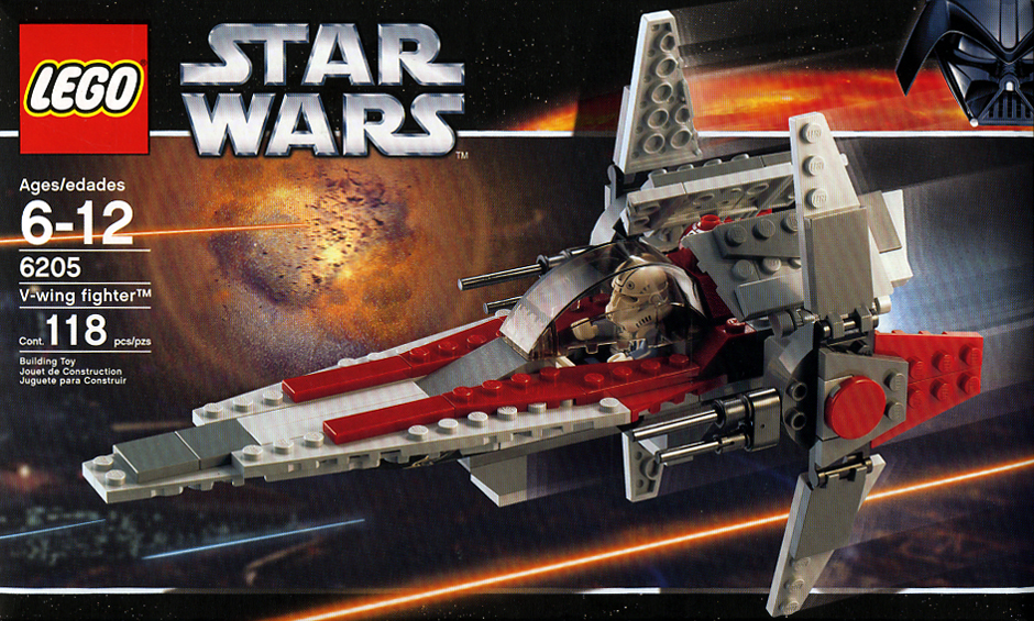Lego Star Wars V-Wing Fighter Nr.6205