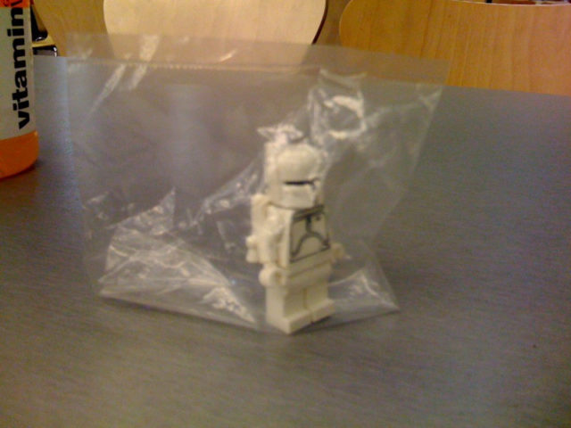 2010 Toy Fair White Boba Fett promo minifigure