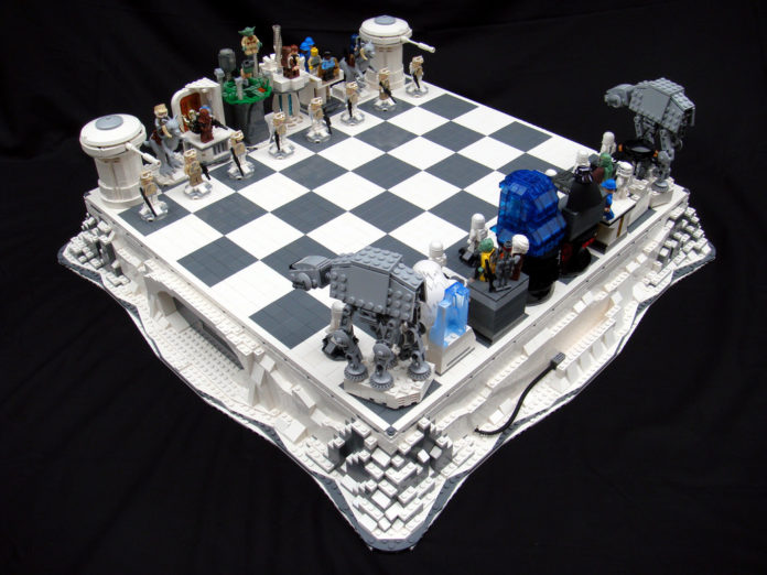 Empire Strikes Back Chess Set by Brandon Griffith