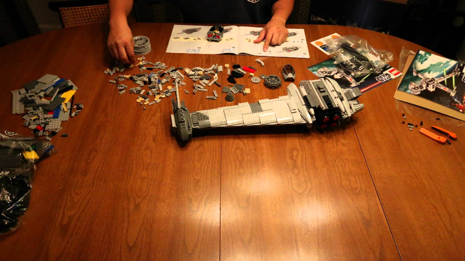 10227 B-wing Starfighter Time Lapse Video