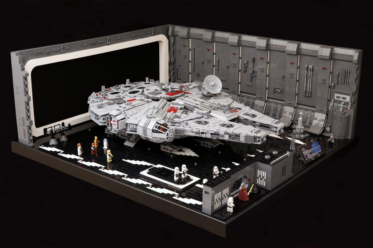 jmfbtb's Death Star Docking Bay Construction Is Complete! FBTB