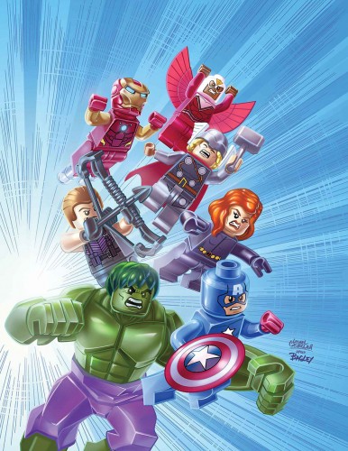 Marvel Universe Avengers Assemble #1 - LEGO Variant Cover