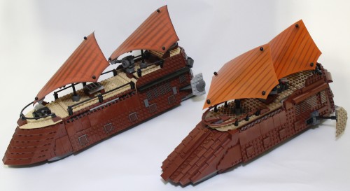 Sail Barge - Comparison