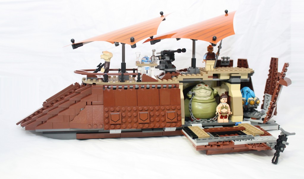 jabba's sail barge playset