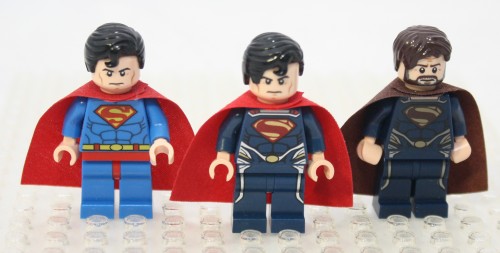 Superman, Superman, and Jor-El