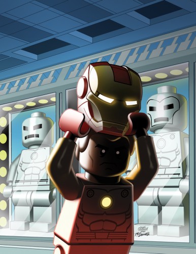 Avengers AI #4 - LEGO Variant