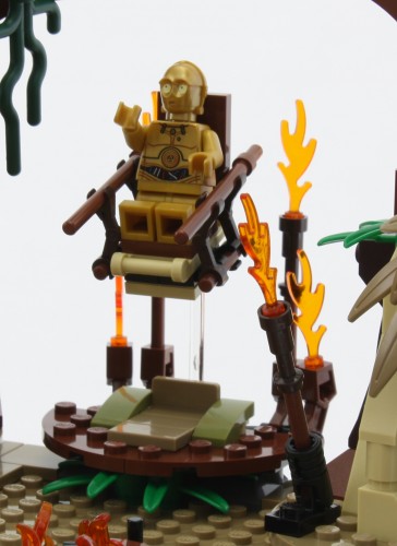 C3PO on Floating Throne