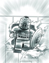 Captain America #12 – LEGO Sketch Variant