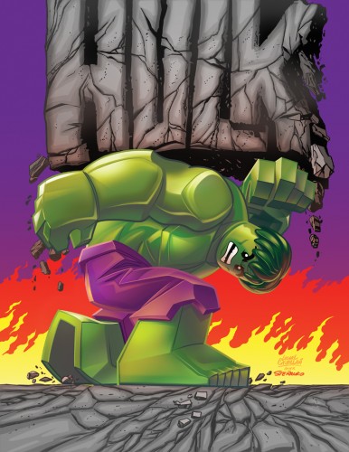 Indestructible Hulk #14 - LEGO Variant