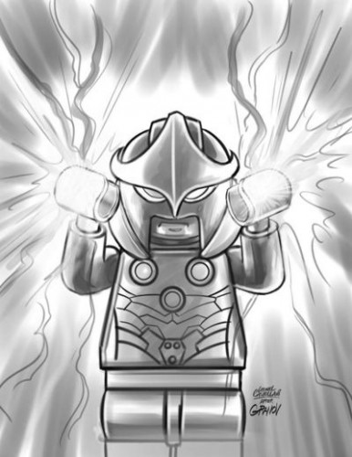 Nova # 8 - LEGO Sketch Variant