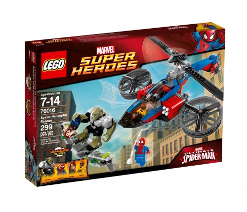 76016 Spider-Helicopter Rescue 1