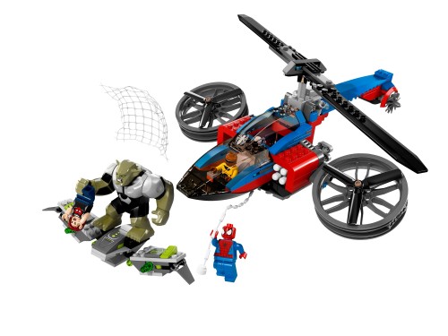 76016 Spider-Helicopter Rescue 2