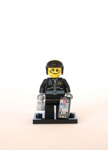 The LEGO Movie Minifigures - Scribble-Face Bad Cop 2