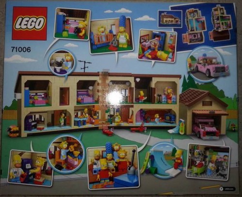 Lego Simpsons House Back