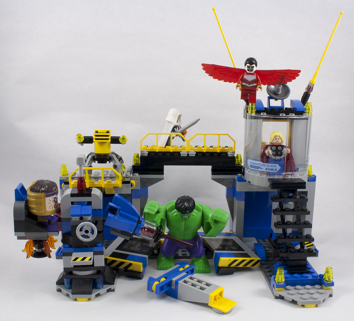 Lego hulk on sale lab smash instructions