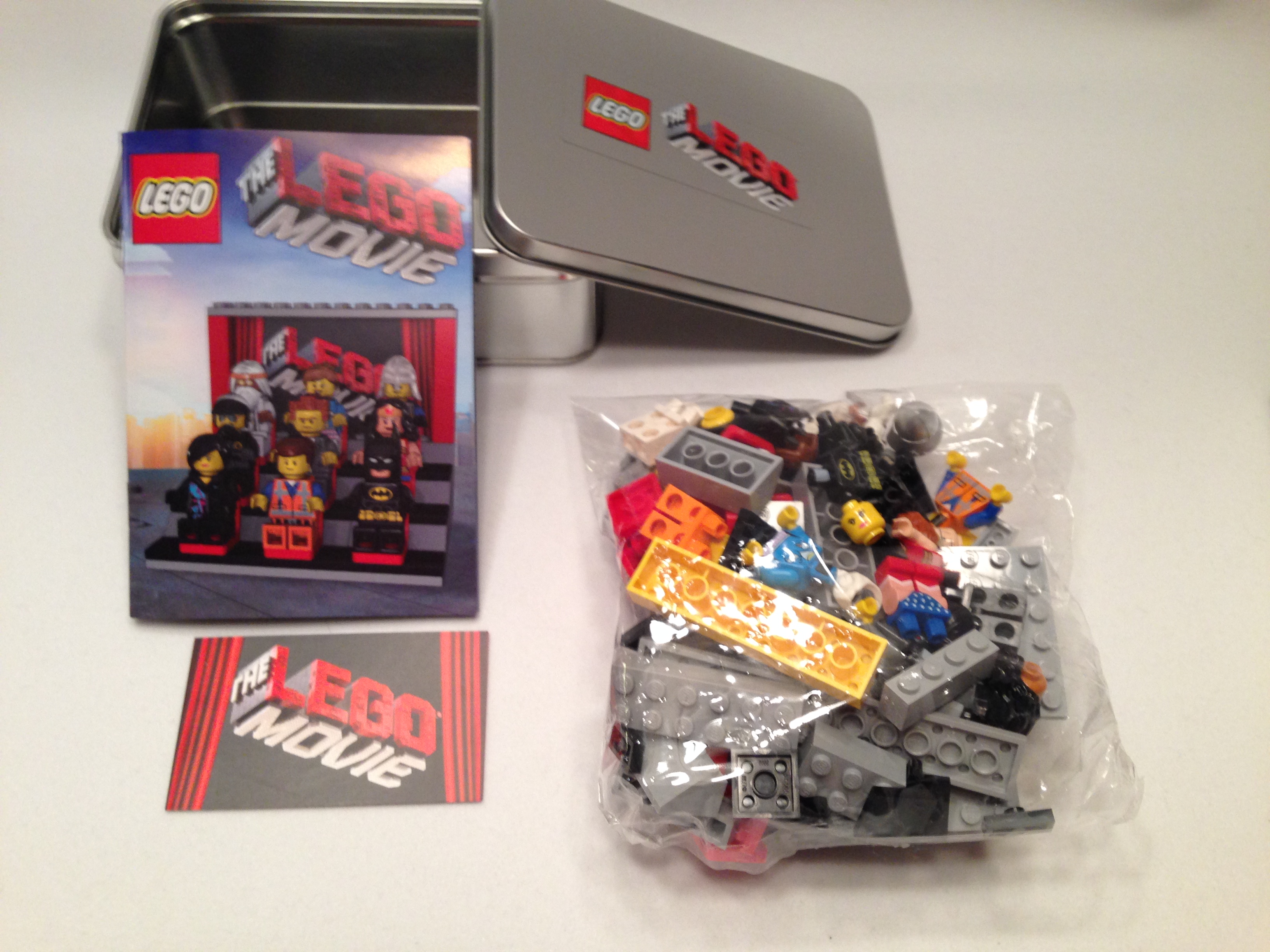 Lego movie shop promotional set