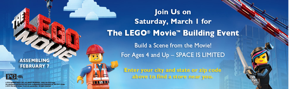 The LEGO Movie Building Event