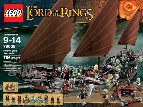 lego lord of the rings ship