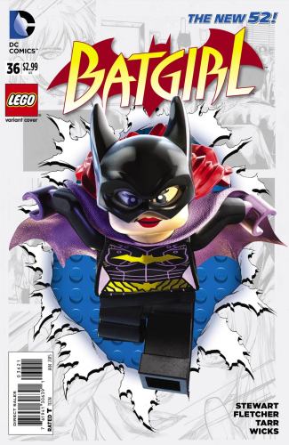 DC January, 2015 Batman #36 Joker Lego Variant NM