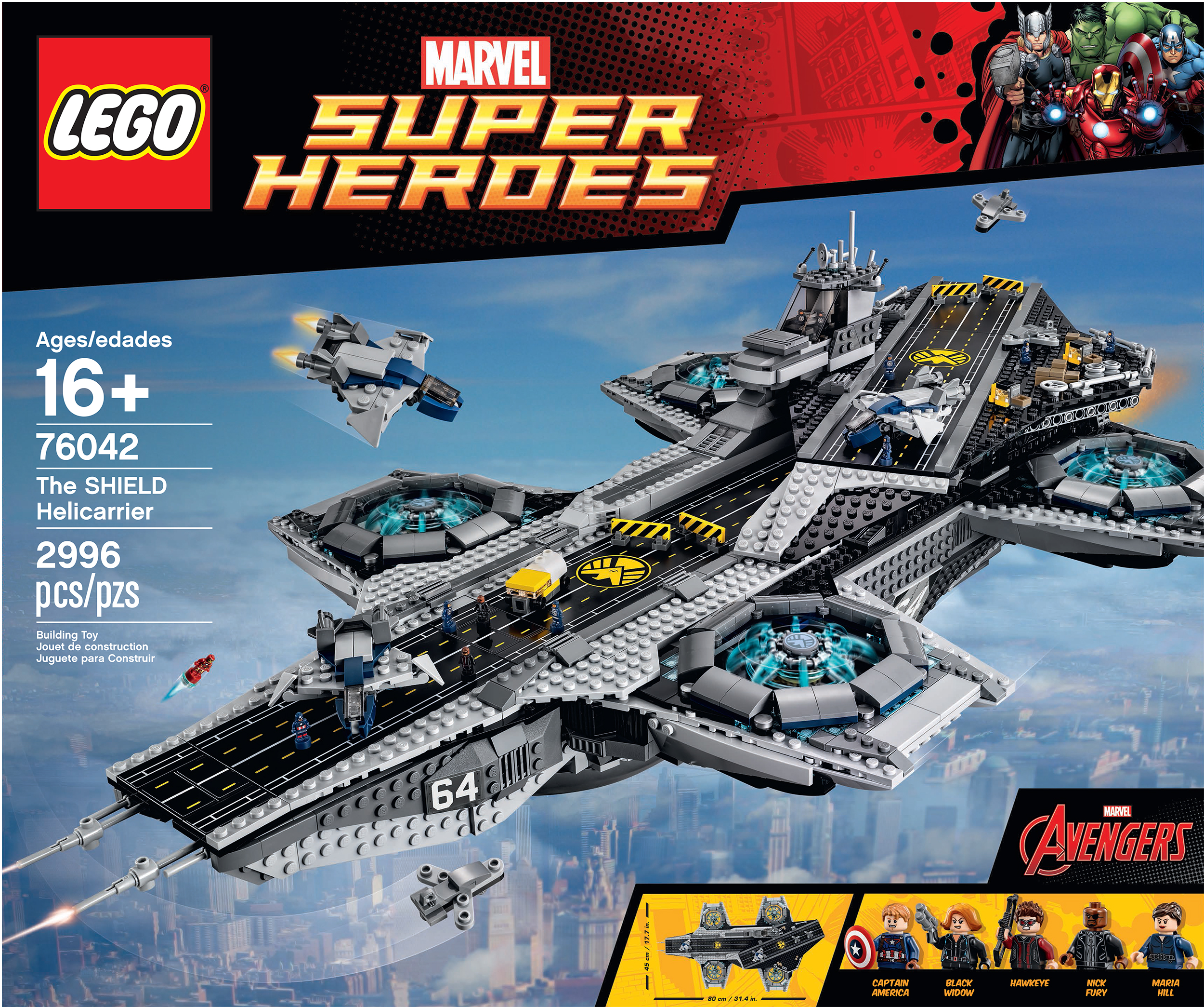 Lego Marvel 76038 Attack on Avengers Tower