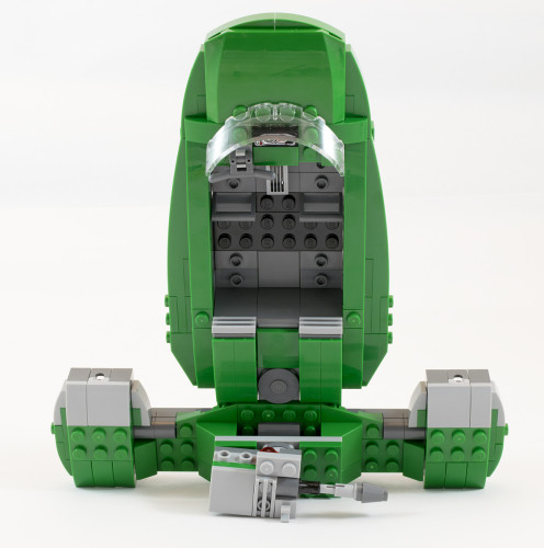 75091 Flash Speeder Interior and Top