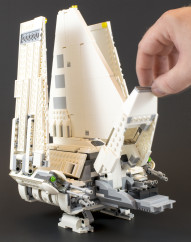 75094 Imperial Shuttle Cockpit Open