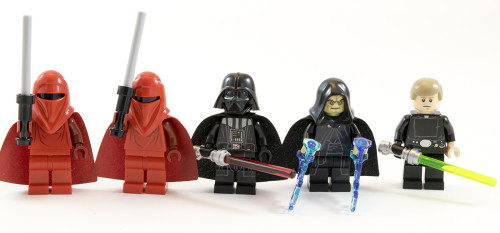Red Darth Vader Custom Loose Mini-Figure Star Wars Minifigure Empire Galactic 