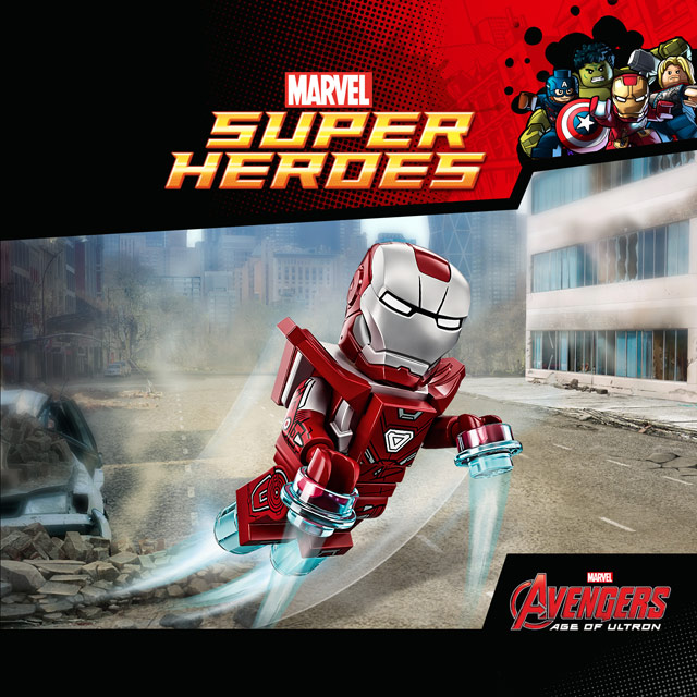 Marvel Superheroes in Lego: 2015