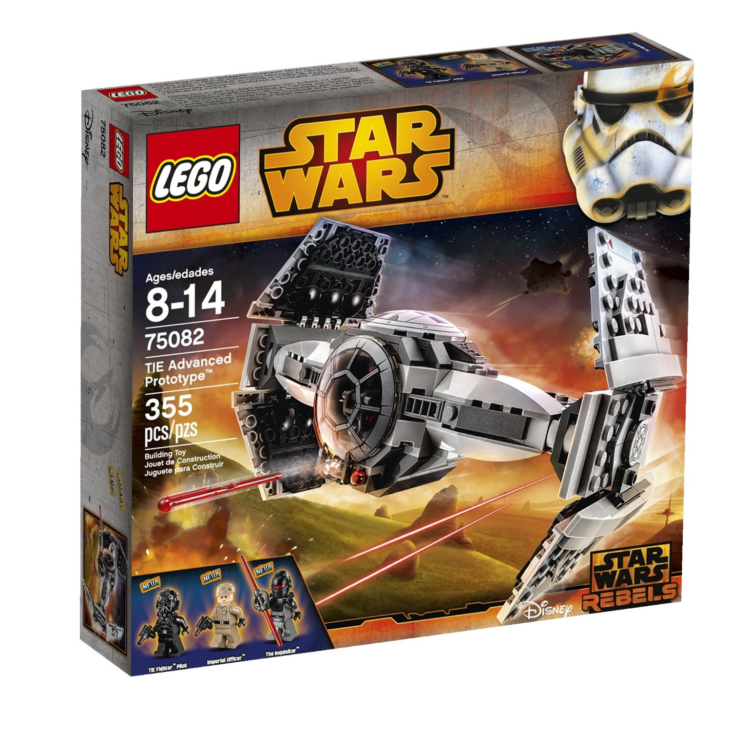 Review: 75082 TIE Advanced Prototype