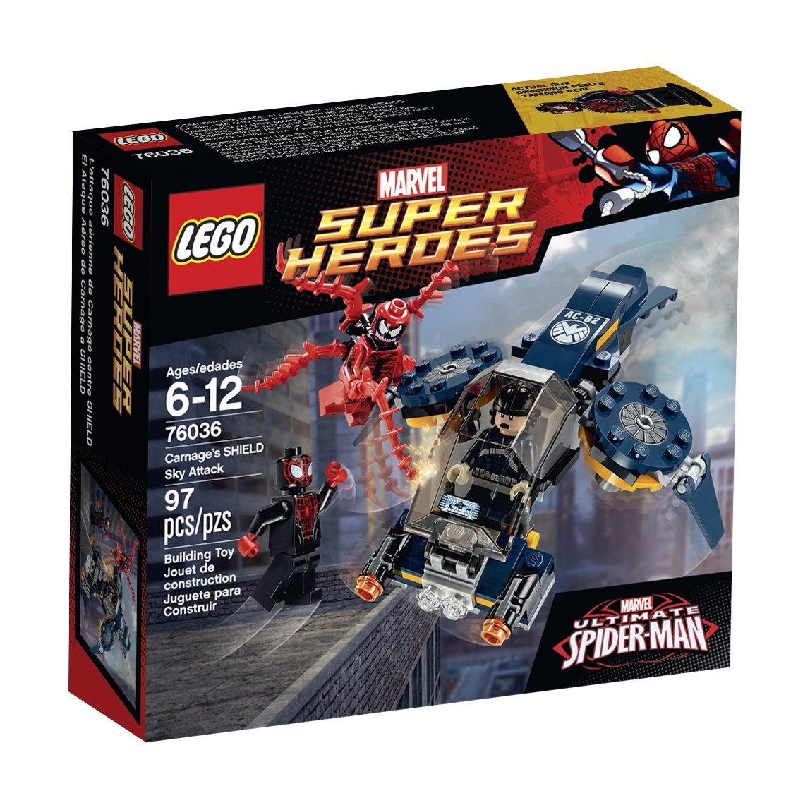 Review: 76036 Carnage’s SHIELD Sky Attack