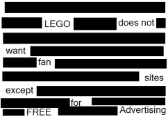 LEGO Does Not Want Us