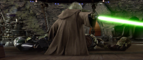 Yoda proves again, you do not mess with the Muppet