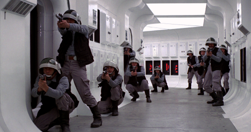 So, how many of these guys are actually Rebel Troopers, and how many are just working on the ship to pay the bills?