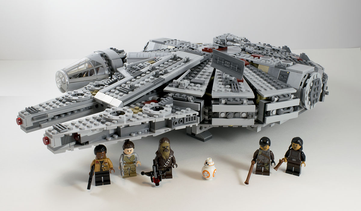 Umoderne mm Ny ankomst Review: 75105 Millennium Falcon - FBTB