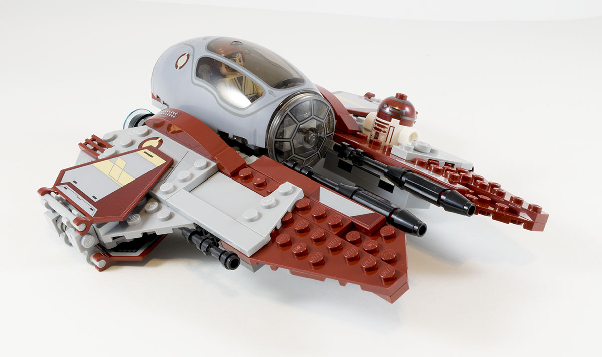 Review: 75135 Obi-Wan's Interceptor FBTB