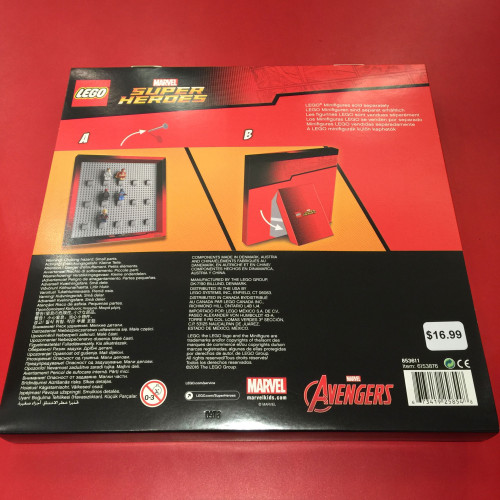 marvel super heroes minifig case frame 2