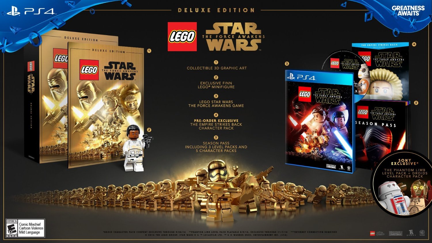 derefter mørkere Maiden LEGO Star Wars The Force Awakens Demo Now Available for Playstation 4 - FBTB