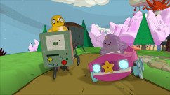 Adventure Time_Jake, LSP, BMO, Lumpy Car
