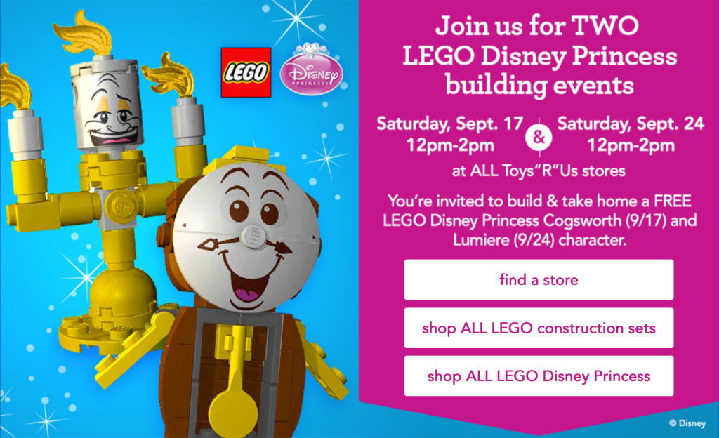 lumiere and cogsworth toys
