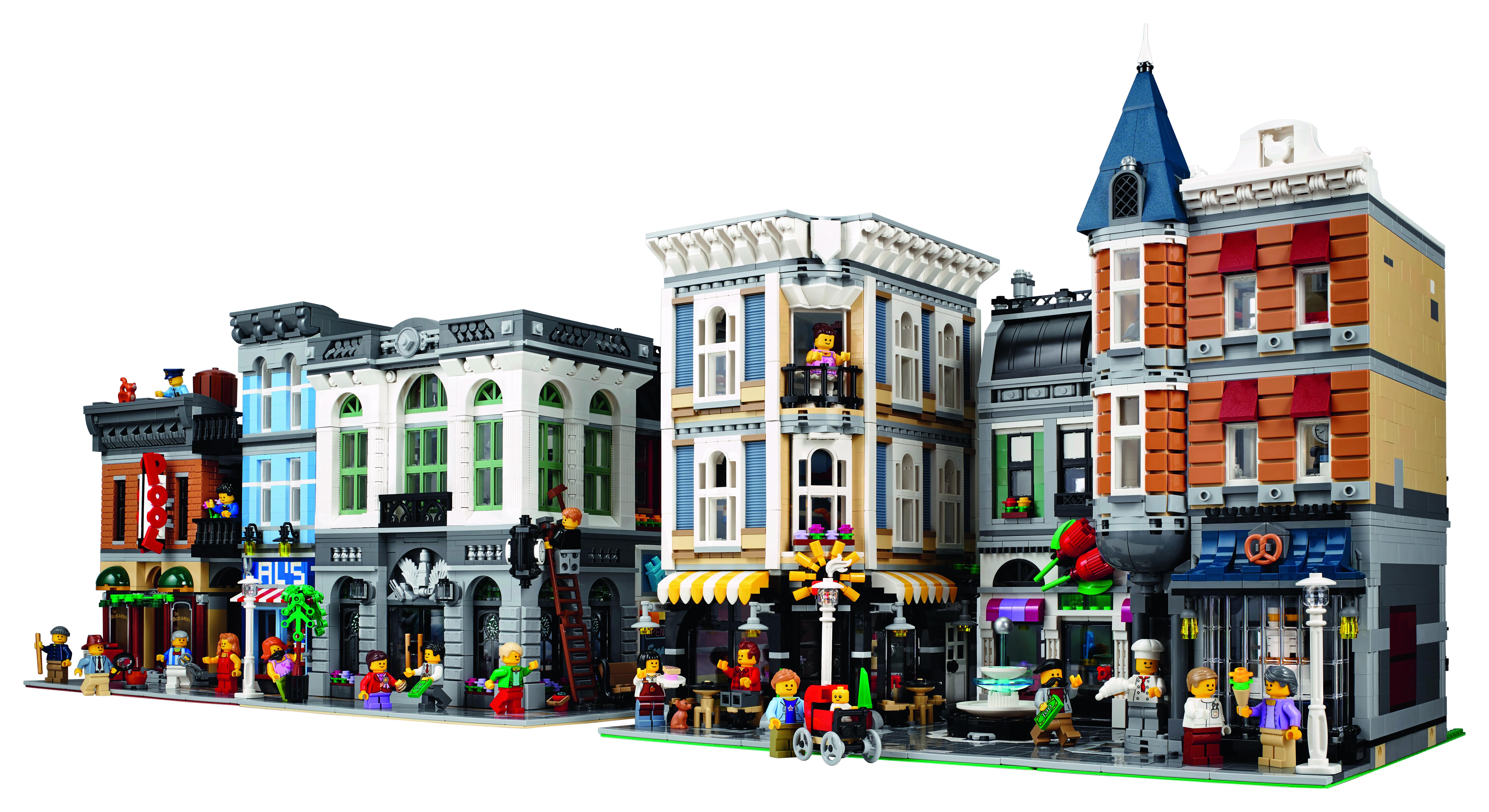 LEGO Celebrates 10th Anniversary Modular Building With 10255 Assembly Square