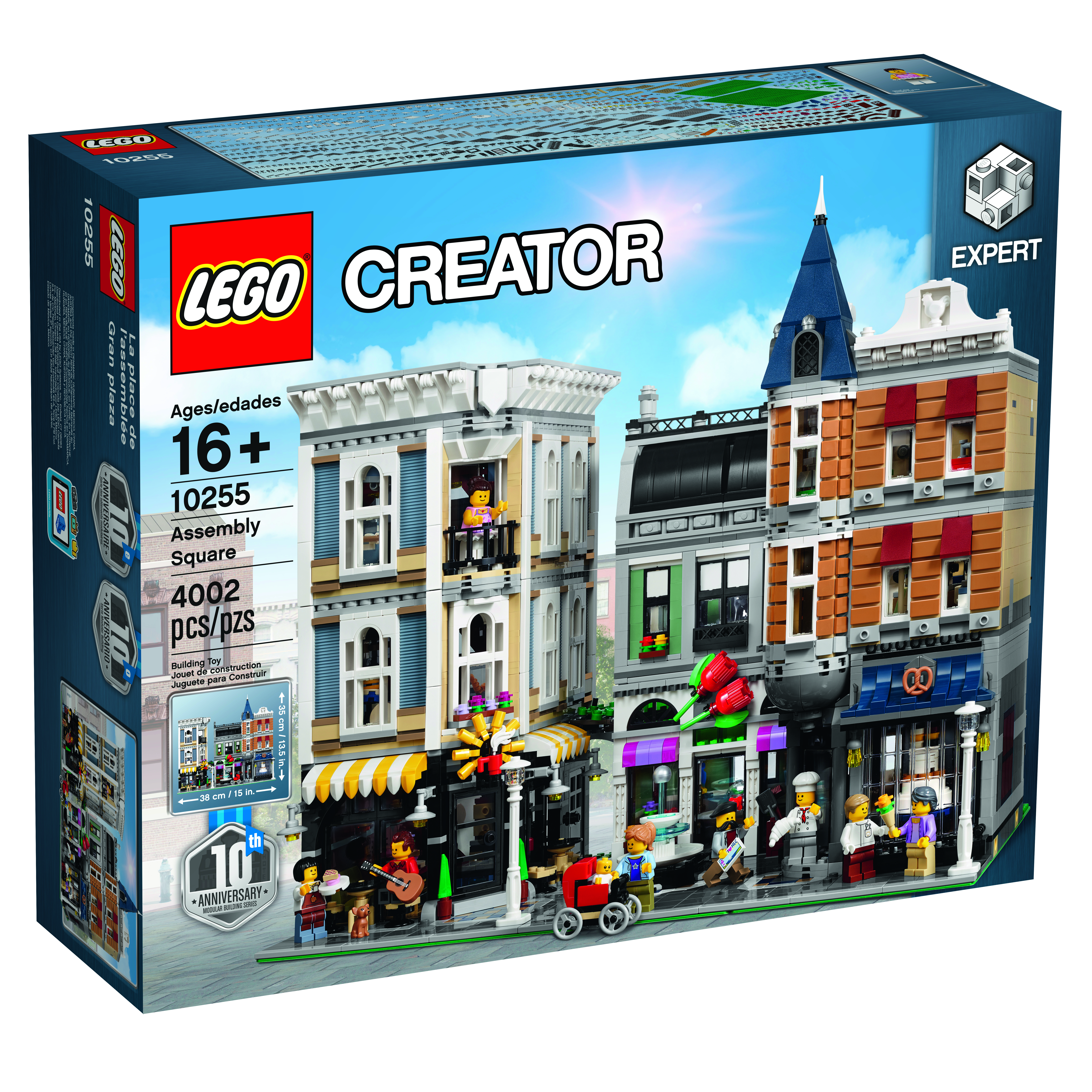 LEGO Celebrates 10th Anniversary Modular Building With 10255 Assembly Square