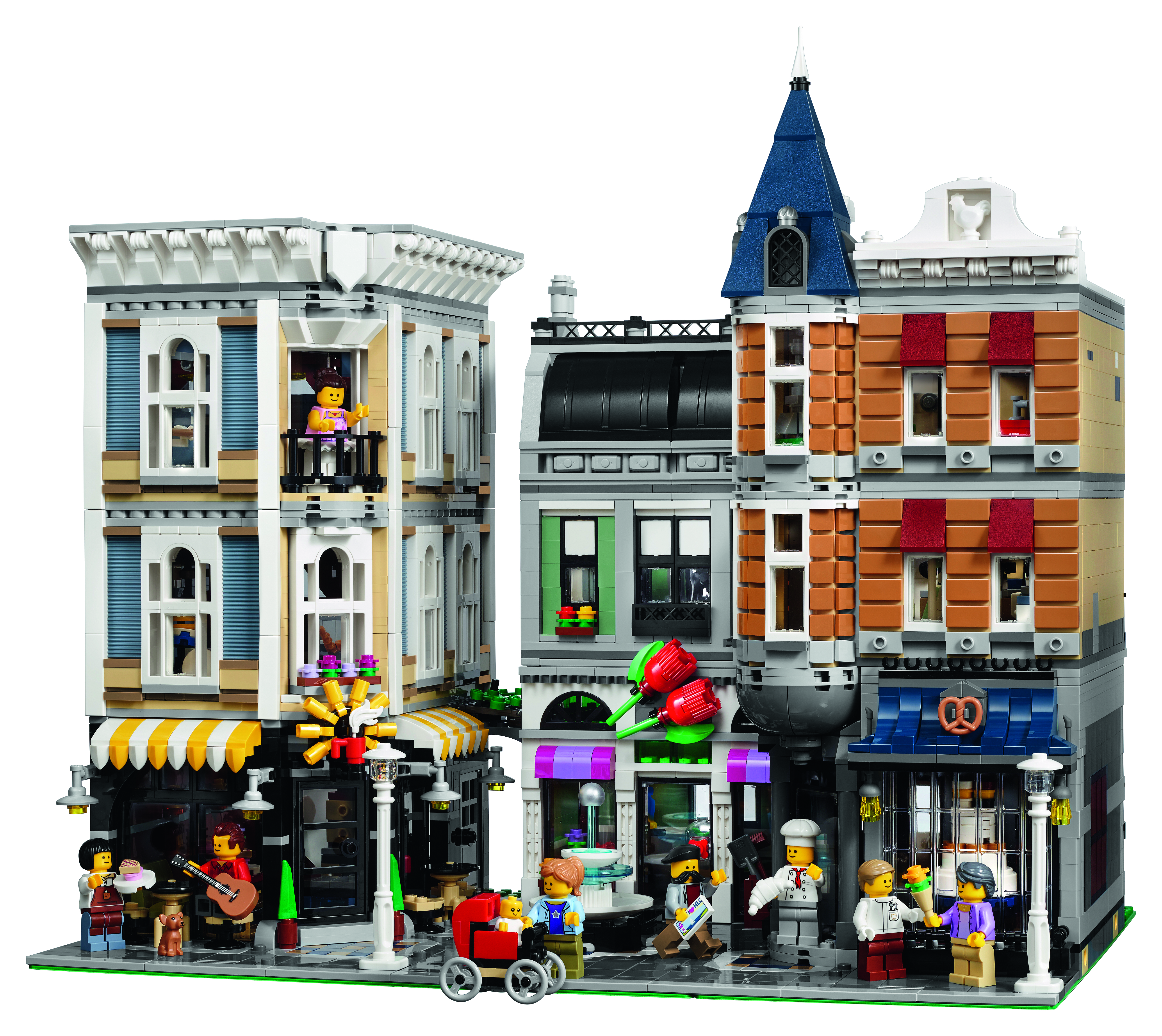 LEGO Celebrates 10th Anniversary Modular Building With 10255 Assembly Square